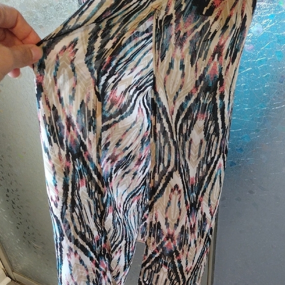 Brown and Cream Pleated Midi Skirt for Cocktail Events - Picture 7 of 13